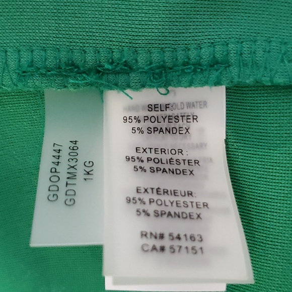 NWT Guess Green midi dress - Picture 5 of 5